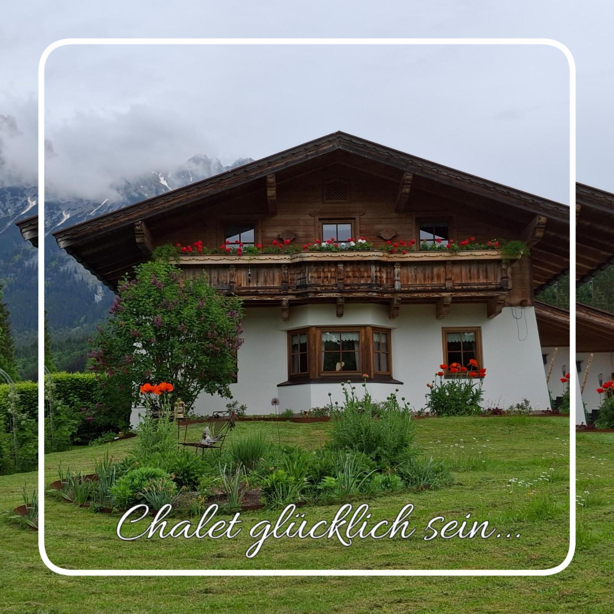 Chalet Gluecklich Sein... Елльмау Екстер'єр фото